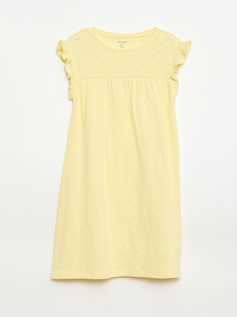 Ensemble de 2 chemises de nuit à manches courtes Bleu - Kiabi