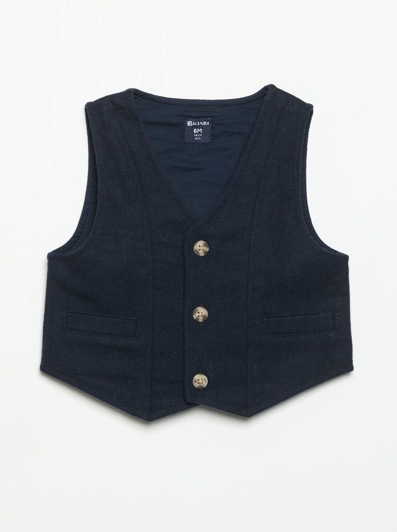 Ensemble de cérémonie 3 pièces Bleu - Kiabi