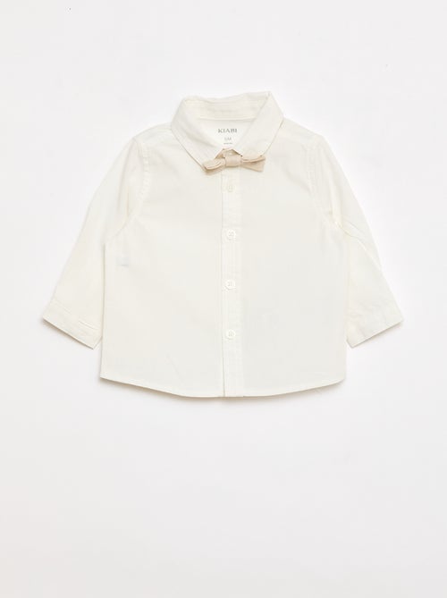 Ensemble de cérémonie 4 pièces en coton et lin - Kiabi