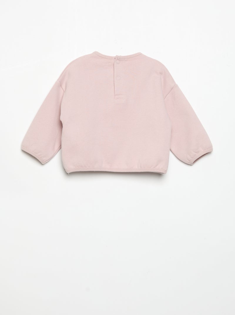 Ensemble de jogging 2 pièces - Sweat + pantalon Violet - Kiabi