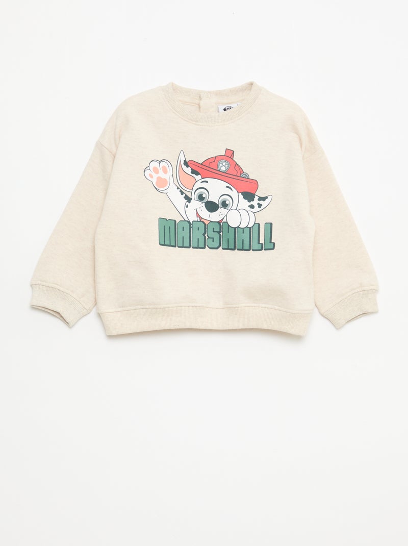 Ensemble de jogging en molleton 'Pat 'Patrouille' - 2 pièces Beige - Kiabi