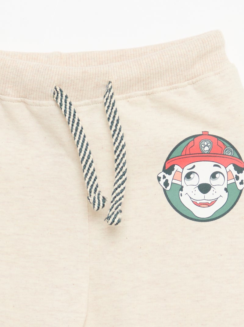 Ensemble de jogging en molleton 'Pat 'Patrouille' - 2 pièces Beige - Kiabi