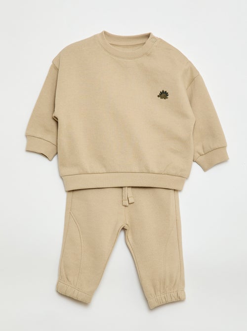 Ensemble de jogging sweat + pantalon - 2 pièces - Kiabi