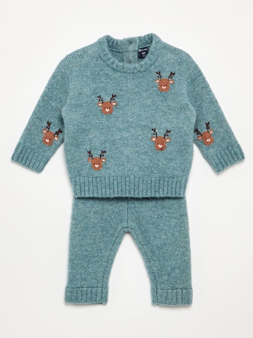 Ensemble de Noël pull + legging - 2 pièces - Kiabi