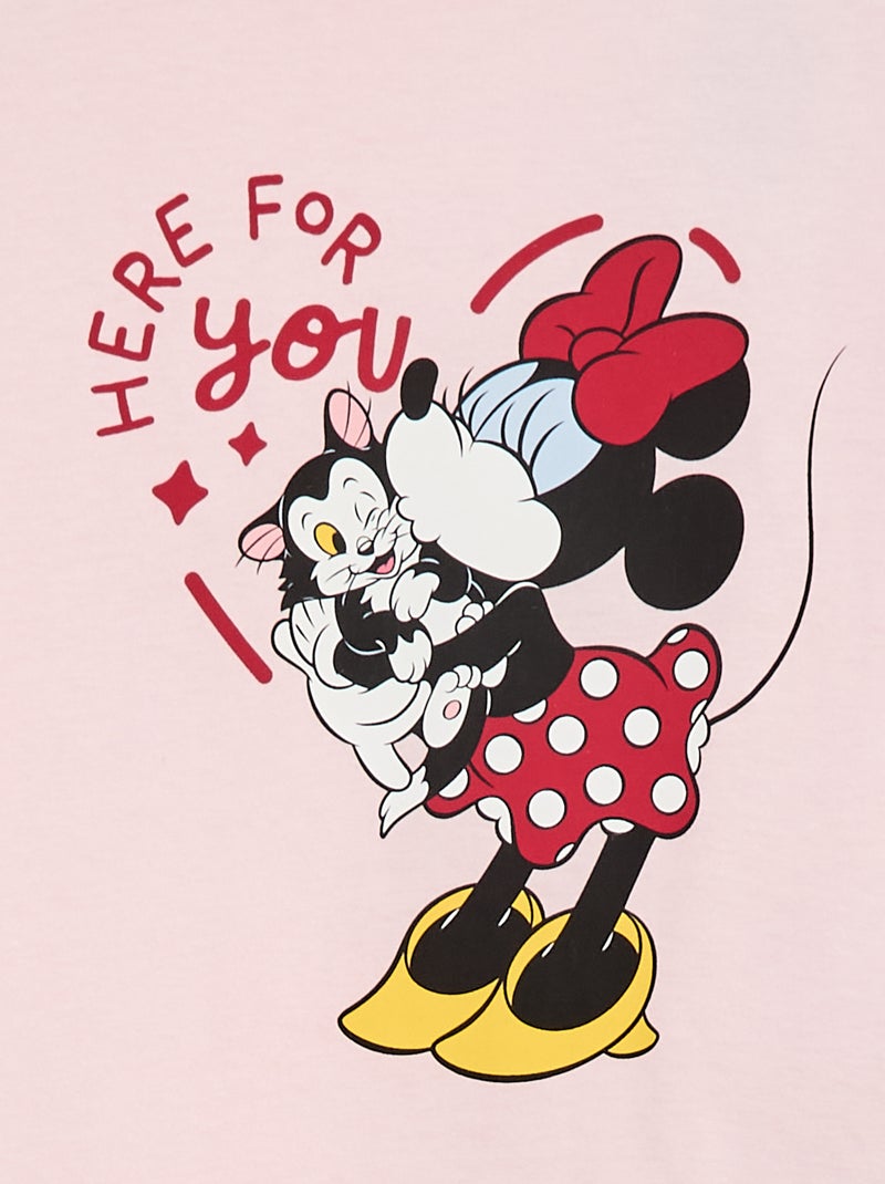 Ensemble de pyjama 2 pièces 'Minnie' 'Disney' - 2 pièces Rose - Kiabi