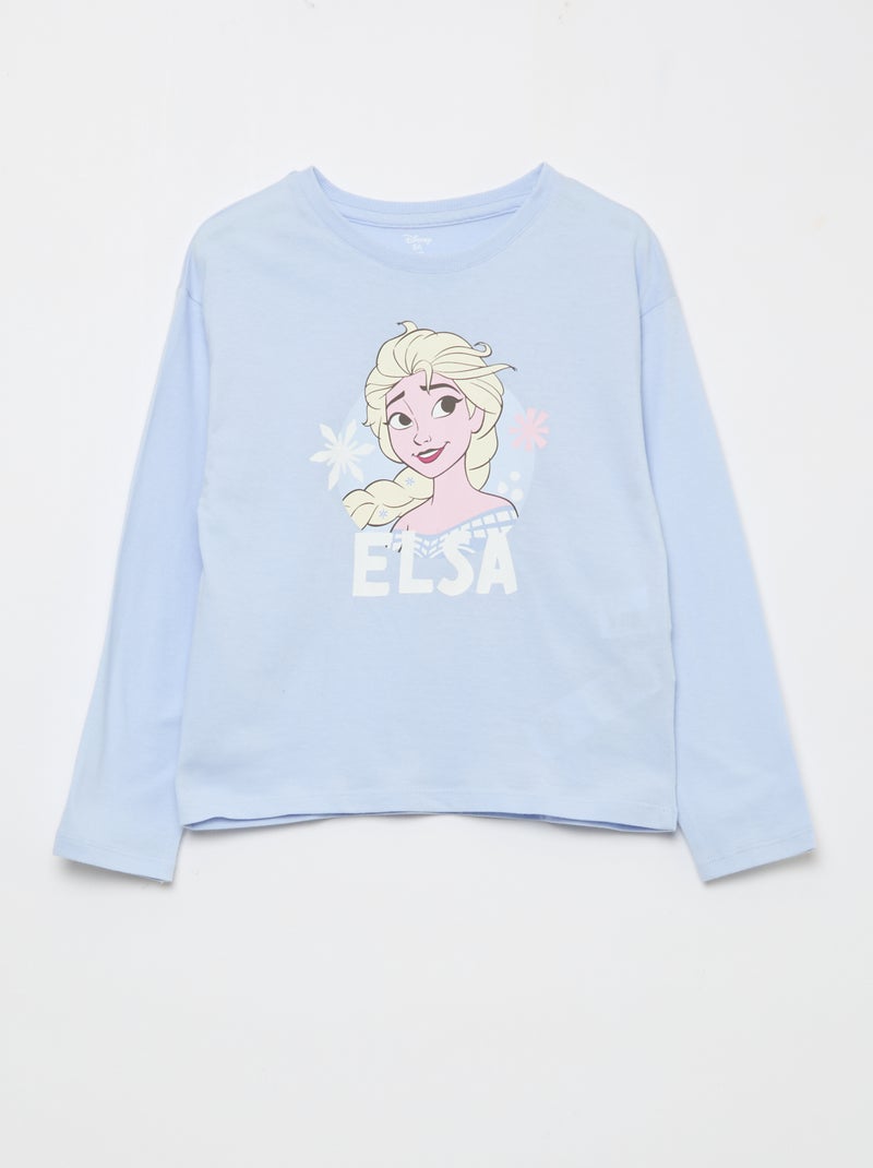 Ensemble de pyjama 2 pièces 'Reine des Neiges' - 2 pièces Bleu - Kiabi