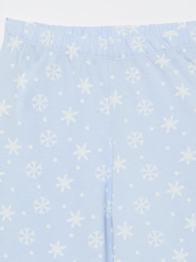 Ensemble de pyjama 2 pièces 'Reine des Neiges' - 2 pièces Bleu - Kiabi