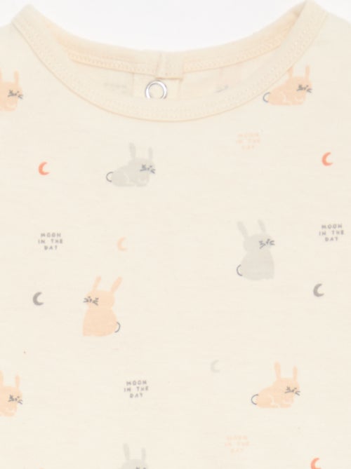 Ensemble de pyjama chill en jersey coton - Kiabi