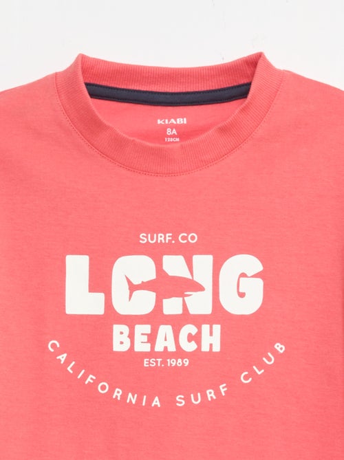 Ensemble de pyjama court 2 pièces  T-shirt + short - Kiabi