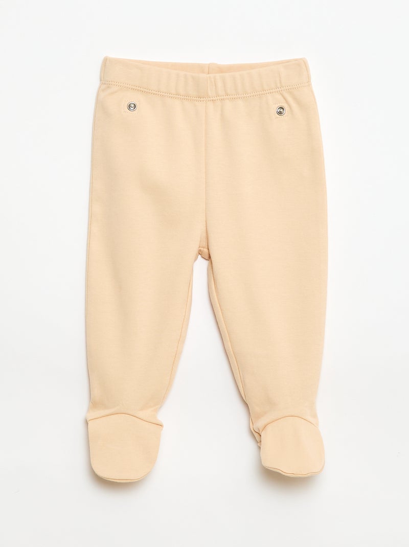 Ensemble de pyjama en molleton - 2 pièces Blanc - Kiabi