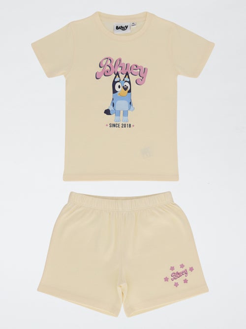 Ensemble de pyjama imprimé 'Bluey' en coton - Kiabi