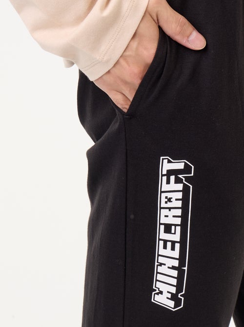 Ensemble de pyjama long 'Minecraft' - 2 pièces - Kiabi