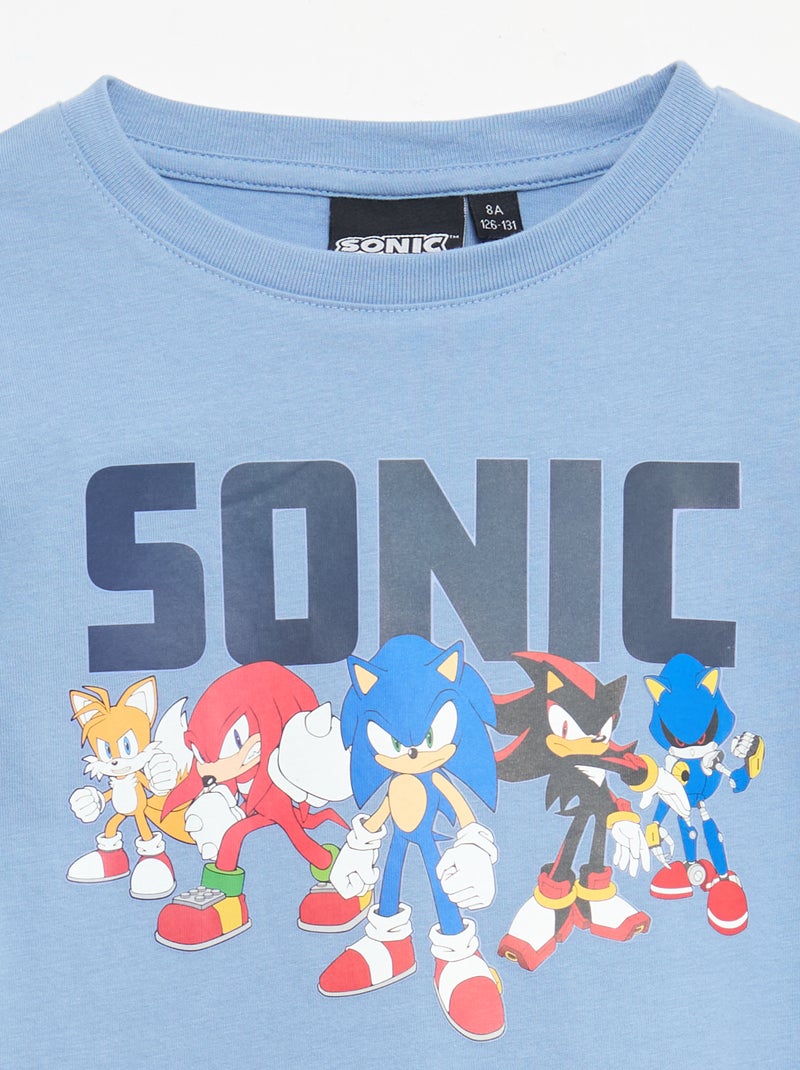 Ensemble de pyjama 'Sonic' en coton Bleu - Kiabi