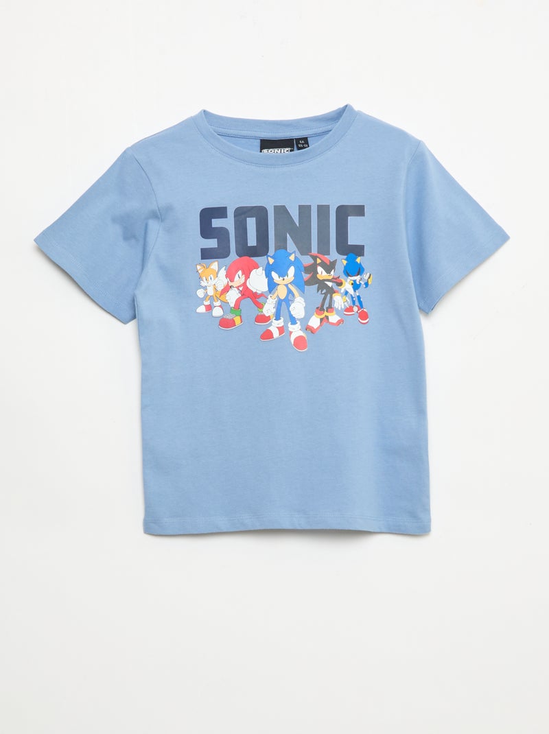 Ensemble de pyjama 'Sonic' en coton Bleu - Kiabi