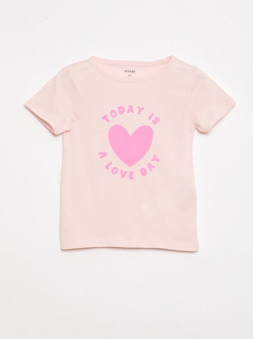 Ensemble de pyjama t-shirt + short - 2 pièces - Kiabi