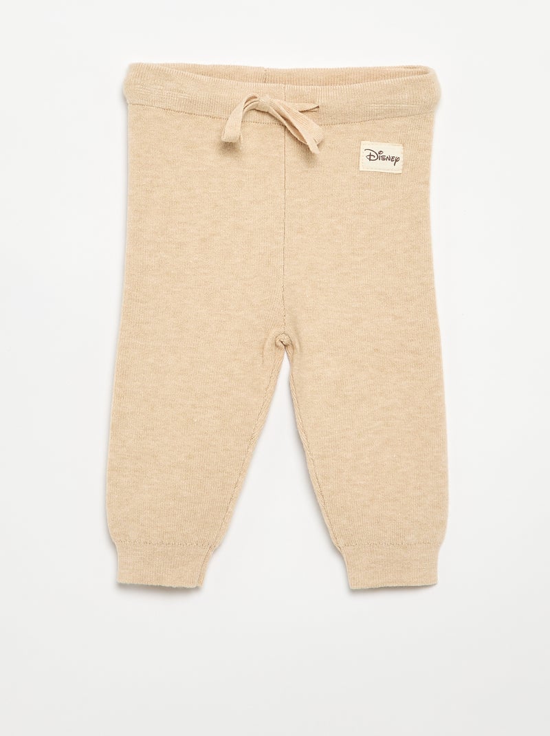 Ensemble 'Disney' 2 pièces - Pull + pantalon Beige - Kiabi