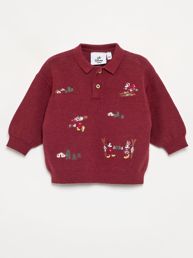 Ensemble 'Disney' 2 pièces - Pull + pantalon Rouge - Kiabi