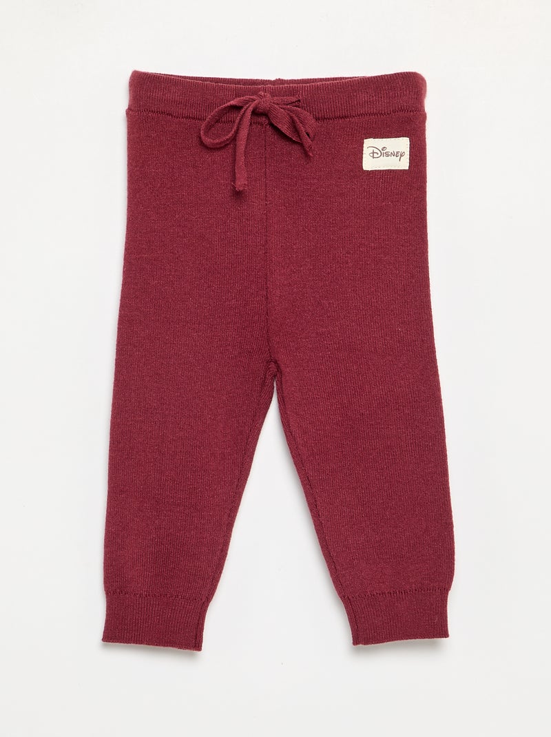 Ensemble 'Disney' 2 pièces - Pull + pantalon Rouge - Kiabi