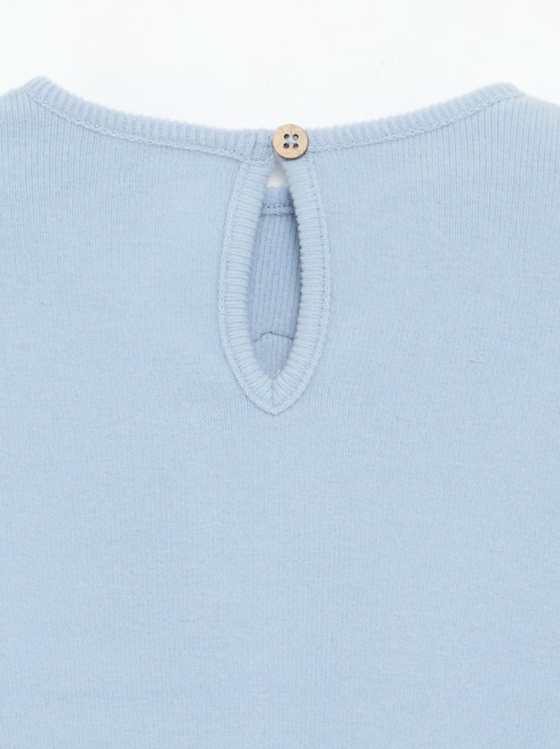 Ensemble 'Disney' 2 pièces - Sweat à volants + legging Bleu - Kiabi