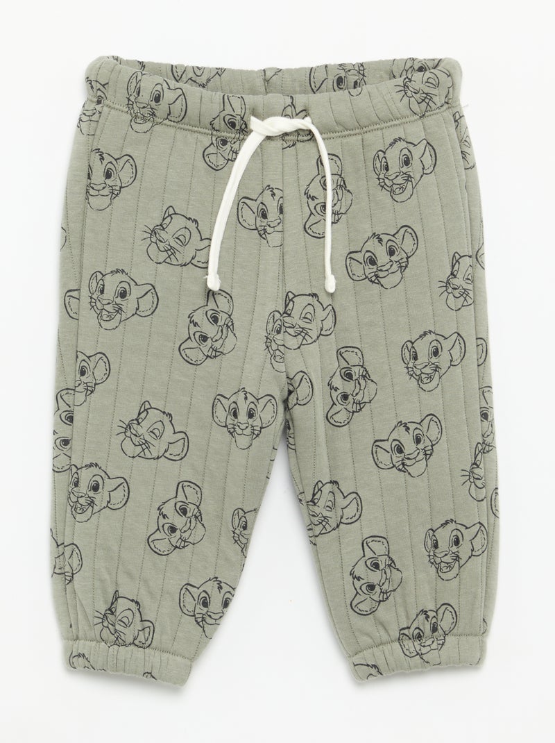 Ensemble 'Disney' 2 pièces : sweat + pantalon Vert - Kiabi
