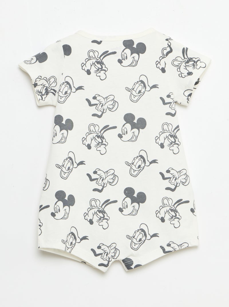 Ensemble 'Disney' combinaison short + chapeau Blanc - Kiabi