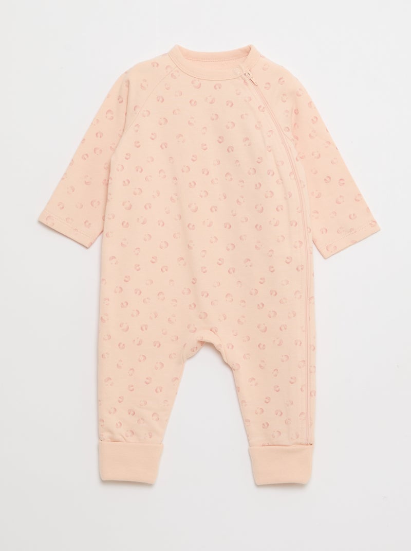 Ensemble dors-bien en molleton chaud & bodie Rose - Kiabi