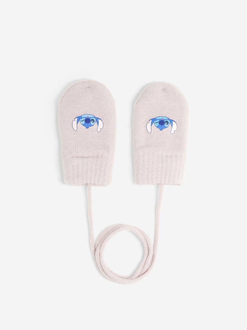 Ensemble écharpe + snood + moufles  'Disney' - 3 pièces Blanc - Kiabi