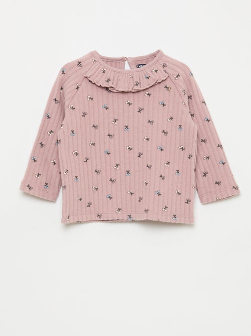 Ensemble en maille duveteuse - 2 pièces - Kiabi