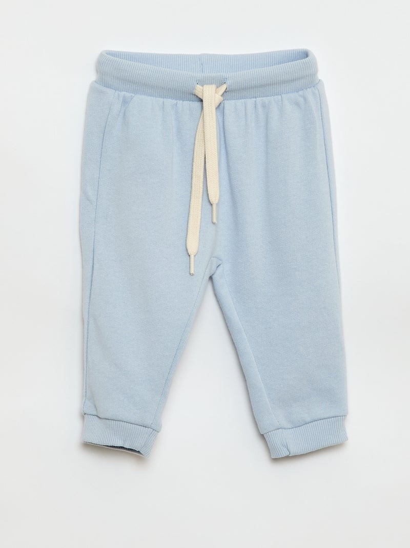 Ensemble en molleton sweat + pantalon - 2 pièces Bleu - Kiabi