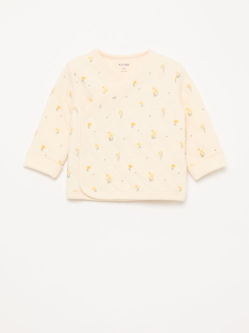 Ensemble gilet cache-cœur + legging - 2 pièces - Kiabi