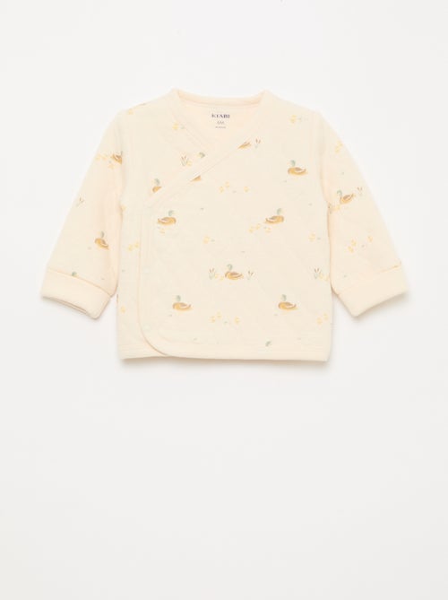 Ensemble gilet cache-cœur + legging - 2 pièces - Kiabi