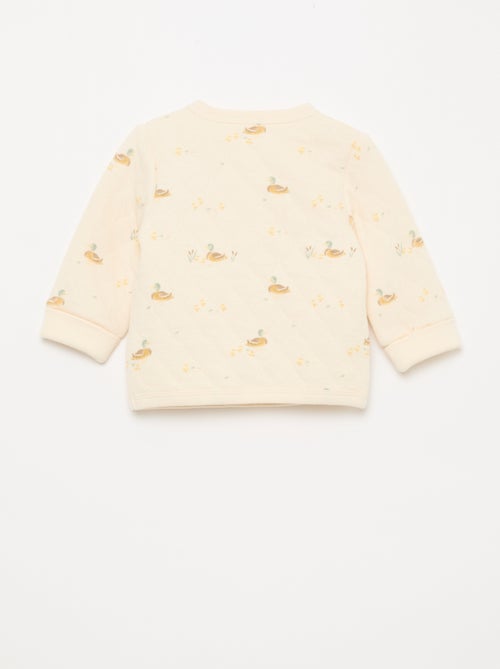 Ensemble gilet cache-cœur + legging - 2 pièces - Kiabi