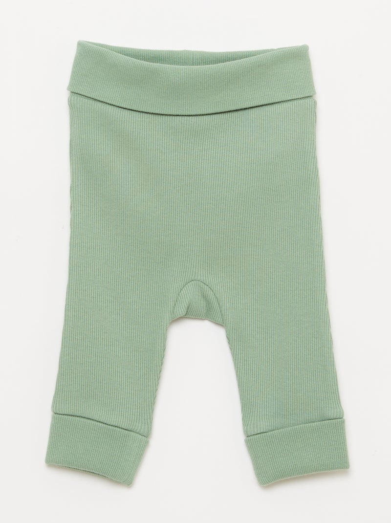 Ensemble gilet cache-cœur + legging - 2 pièces Bleu - Kiabi