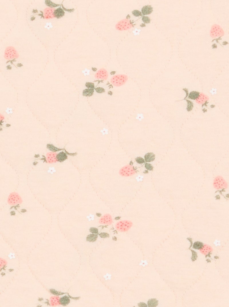 Ensemble gilet cache-cœur + legging - 2 pièces Rose - Kiabi