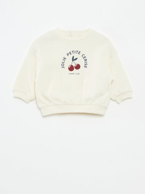 Ensemble jogging en molleton sweat + legging - 2 pièces - Kiabi