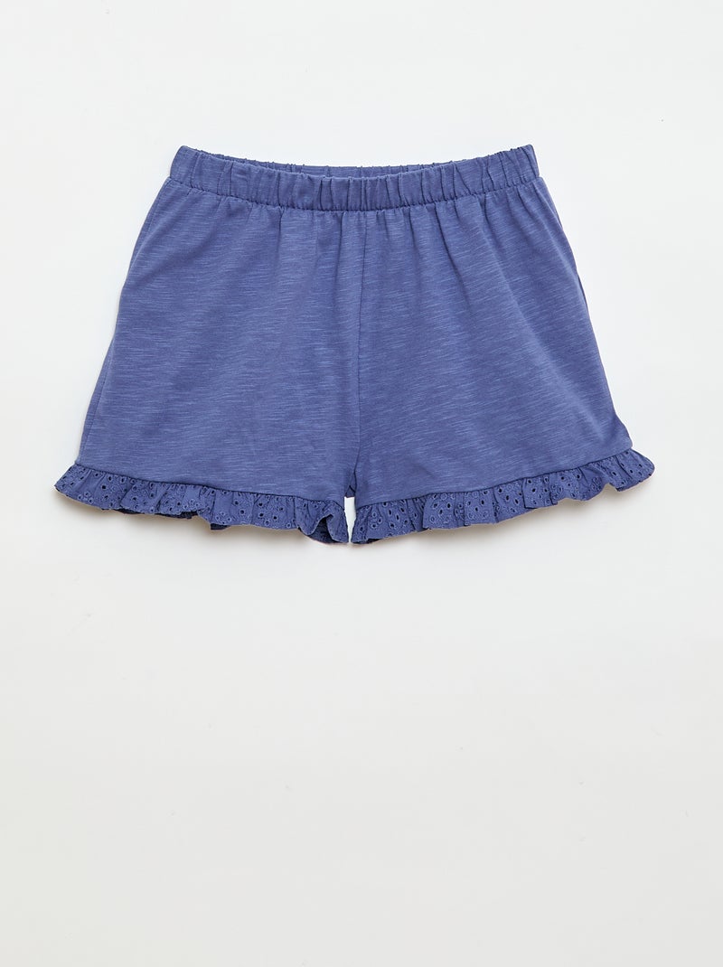 Ensemble léger débardeur + short - 2 pièces Bleu - Kiabi
