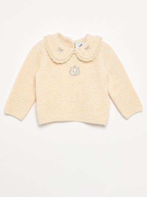 Ensemble 'Marie' 'Disney' 2 pièces en maille tricotée - Pull + legging - Kiabi