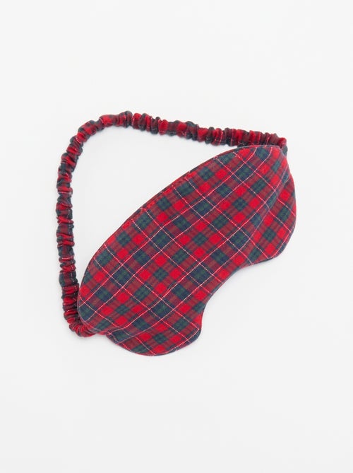 Ensemble masque de nuit + chouchou + bandeau - Kiabi