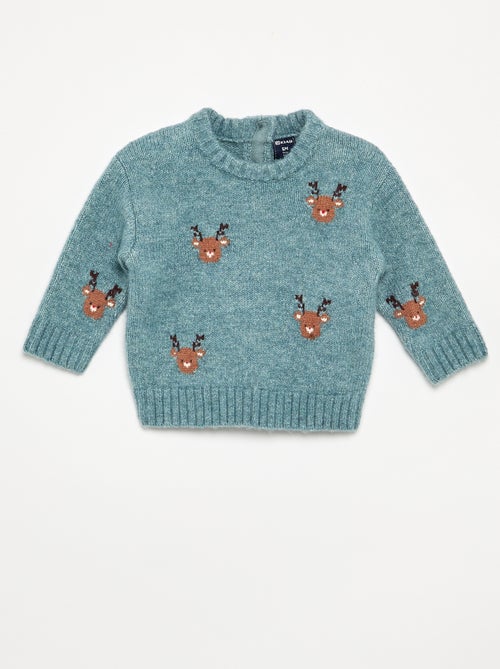 Ensemble 'Noël' 2 pièces - Pull + legging - Kiabi