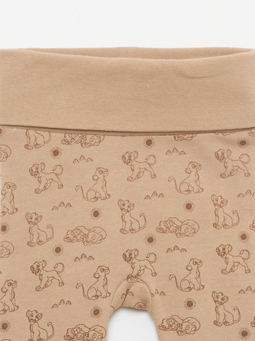 Ensemble pantalon + body + bonnet 'Simba' - 3 pièces - Kiabi