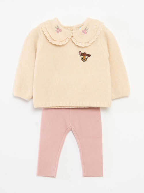 Ensemble pull + legging 'Disney' 'Bambie' - Kiabi