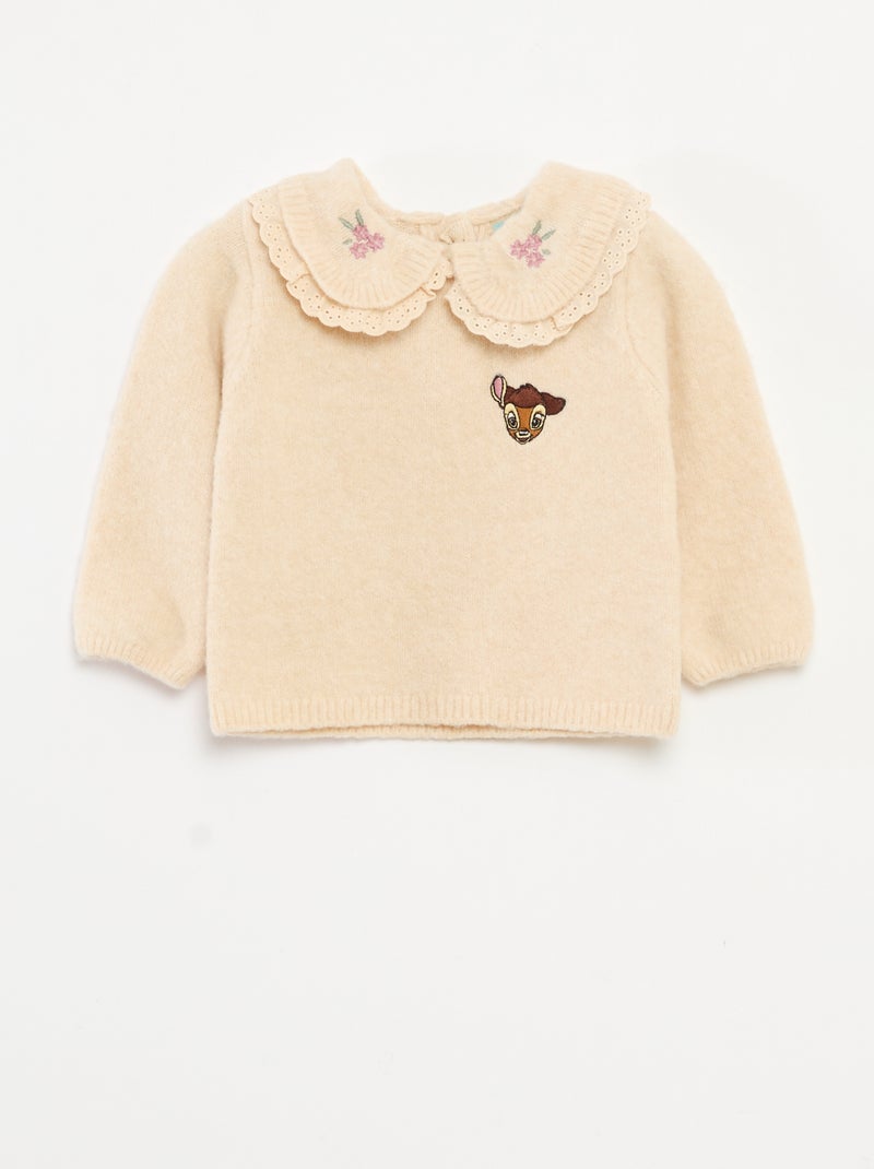 Ensemble pull + legging 'Disney' 'Bambie' Beige - Kiabi