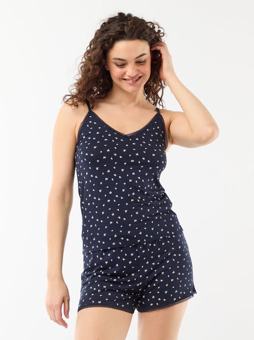 Ensemble pyjama court - 2 pièces - Kiabi