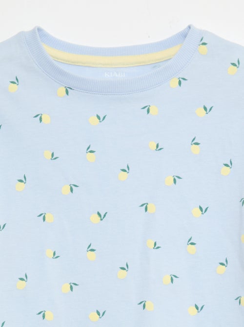 Ensemble pyjama court - 2 pièces - Kiabi