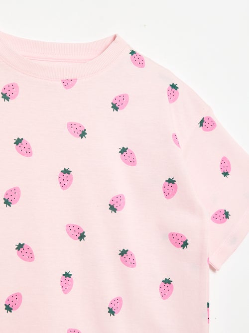 Ensemble pyjama court - 2 pièces - Kiabi