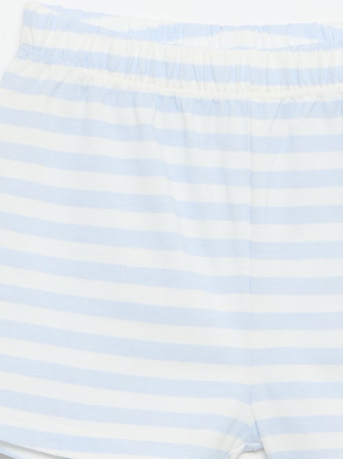 Ensemble pyjama court débardeur + short - 2 pièces - Kiabi