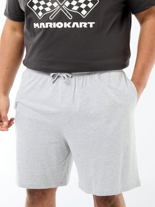 Ensemble pyjama court 'Nintendo' 'Mario kart' 'Toad' - 2 pièces - Kiabi