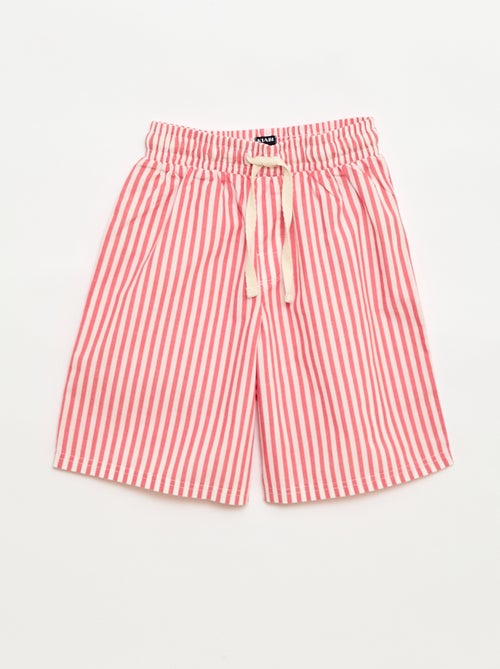 Ensemble pyjama court t-shirt + short - 2 pièces - Kiabi