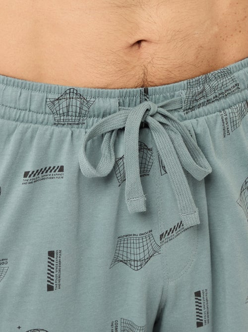 Ensemble pyjama court t-shirt + short - 2 pièces - Kiabi