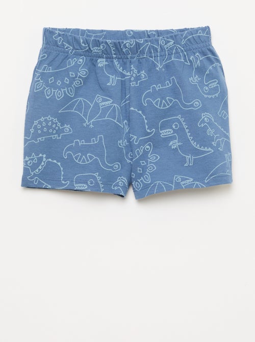 Ensemble pyjama court t-shirt + short - 2 pièces - Kiabi